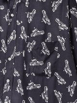 【2色展開】Backers 総柄 半袖シャツ