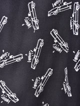 【2色展開】Backers 総柄 半袖シャツ