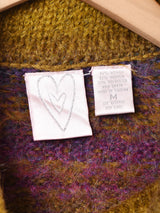 ネックデザイン モヘア セーター