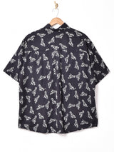 【2色展開】Backers 総柄 半袖シャツ