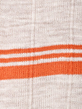 ボーダー 半袖セーター