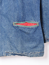 ビッグシルエット チロリアンデニムジャケット