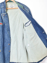 ビッグシルエット チロリアンデニムジャケット