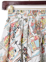 Emerald Motel 総柄 フレアスカート