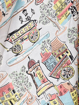 Emerald Motel 総柄 フレアスカート