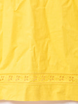 コットンレース エプロン