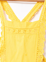 コットンレース エプロン