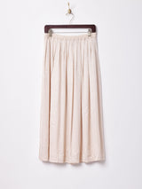 総柄プリーツスカート