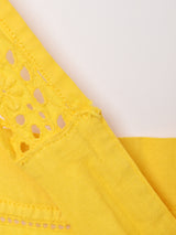 コットンレース エプロン