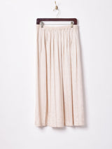 総柄プリーツスカート