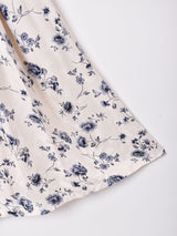 花柄 フレアスカート