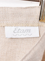 フリンジリネンスカート