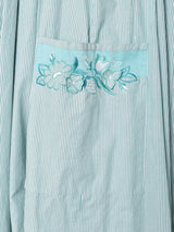 ストライプ フレアスカート