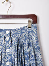 花柄 フレアスカート