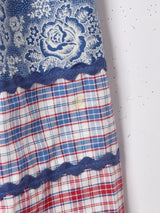 花柄 フレアスカート