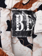 総柄 ティアードスカート