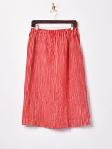 ストライプ タイトスカート