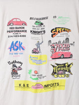 アメリカ製 車 両面プリントTシャツ