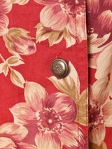 花柄 フレアスカート