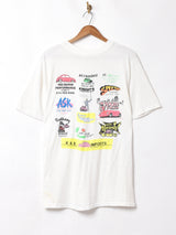 アメリカ製 車 両面プリントTシャツ