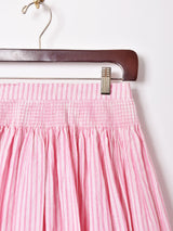 ストライプ チロルスカート