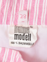 ストライプ チロルスカート