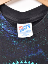 アメリカ製 テキサスプリント ペイントTシャツ