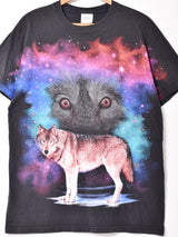 アメリカ製 オオカミプリントTシャツ