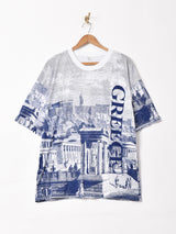 GREECE プリントTシャツ