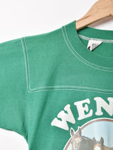 アメリカ製 ホースフォトプリントTシャツ