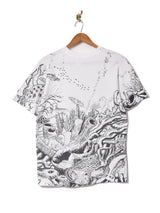 アメリカ製 海中 転写プリント Tシャツ