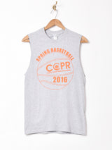 バスケットボールプリント タンクトップ