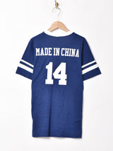 ナンバリング VネックTシャツ