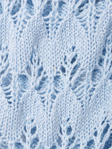 透かし編みセーター