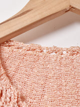 クロシェカラー カーディガン