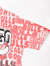 Chicago Bulls 総柄Tシャツ