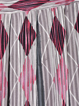 総柄 フレアスカート