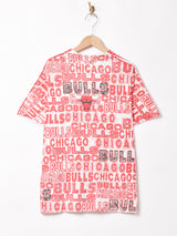 Chicago Bulls 総柄Tシャツ