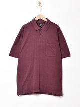 胸ポケット 半袖 ポロシャツ