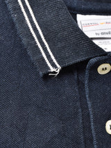 エンブレム刺繍 半袖 ポロシャツ