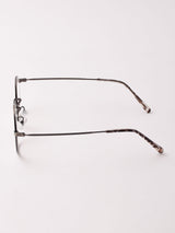 【3色展開】メタリックフレーム ボストンメガネ