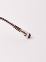 【3色展開】メタリックフレーム ボストンメガネ