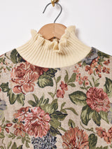 【2色展開】 ゴブラン リブトップス