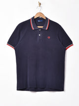 FRED PERRY ラインポロシャツ