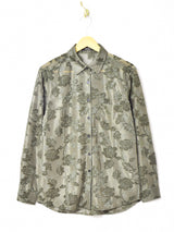 【3色展開】Meridian シアー 長袖ブラウス