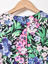 アメリカ製 花柄 スリーブレスワンピース