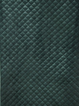 【3色展開】Meridian ベロア キルティングコート 切り替えフェイクファー