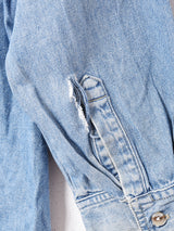 長袖ワークシャツ ワンピース