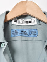 長袖 ワークシャツ ワンピース