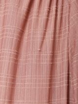 イギリス製 ベルト付き スタンドカラー 長袖ワンピース